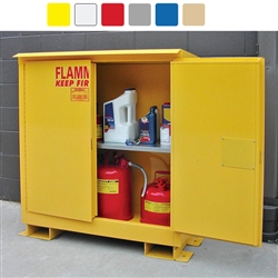 Image of A345WP1 - Weatherproof Flammable Storage Cabinet - 45 Gal. Self-Close, Self-Latch Safe-T-Door