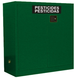 Image of AG130 - Pesticide/Agrochemical Storage Cabinet - 30 Gal. Self-Latch Standard 2-Door