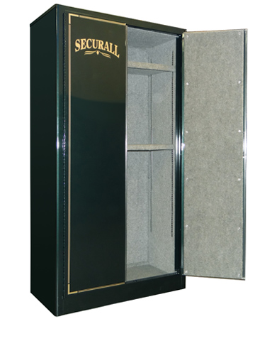 Image of GR12 - 12 Gun Capacity Radius Cabinet w/ Digital Lock. Carpet-lined