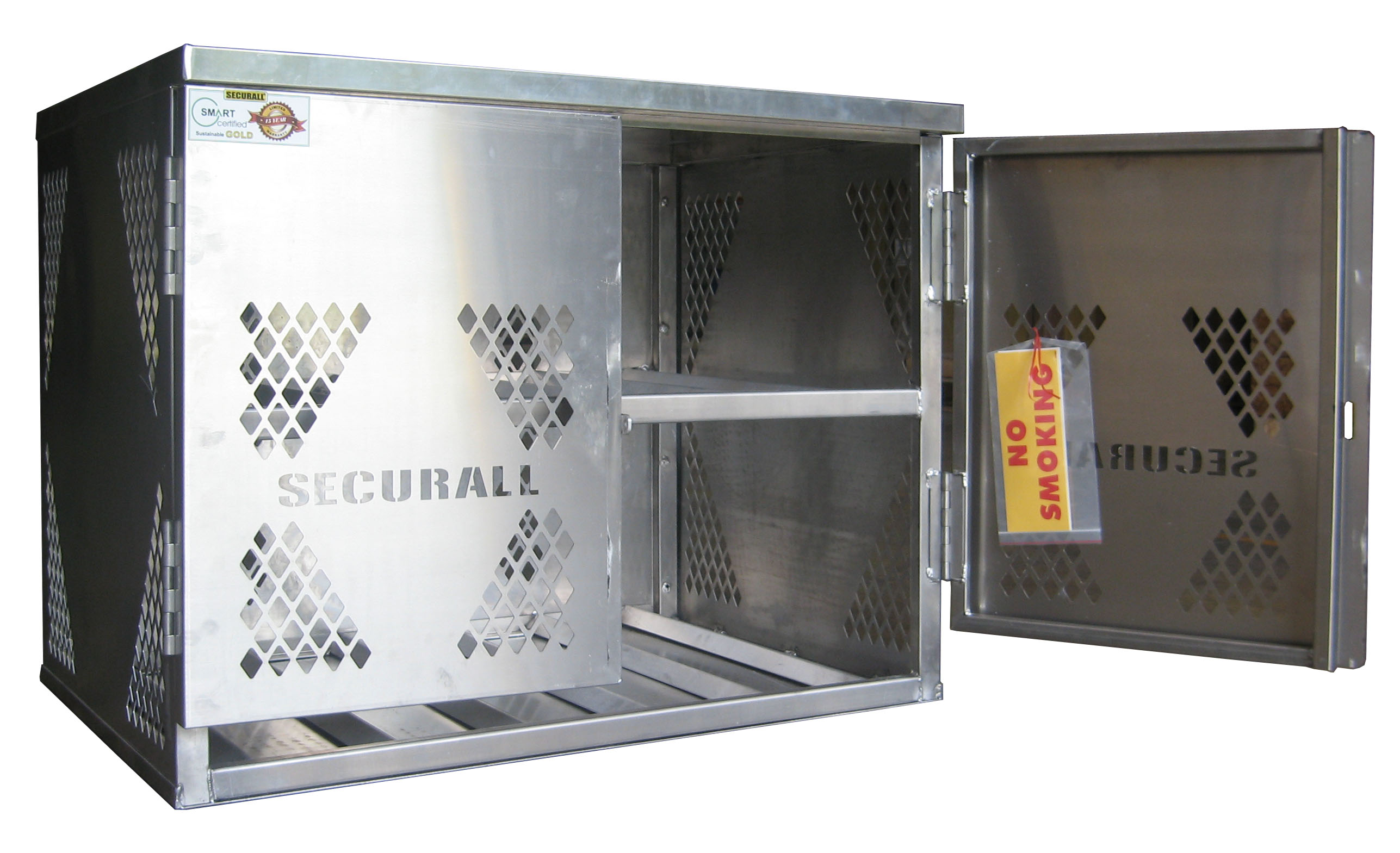 Image of LP6S - LP/Oxygen Storage Cabinet - 6 Cyl. Horizontal Standard Door