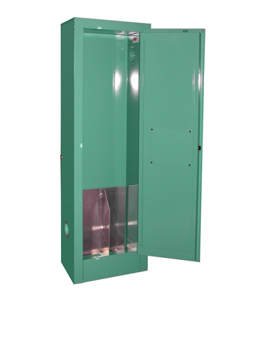 Image of MG102FLP MedGas Partial Gas Cylinder Storage Cabinet