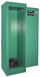 Image of MG104 - Oxygen Gas Cylinder Storage Cabinet - Stores 2-4 D, E Cylinders