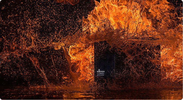 Image of ioSafe 1513+ Fireproof Network Attached Storage Server, powered by Synology DSM