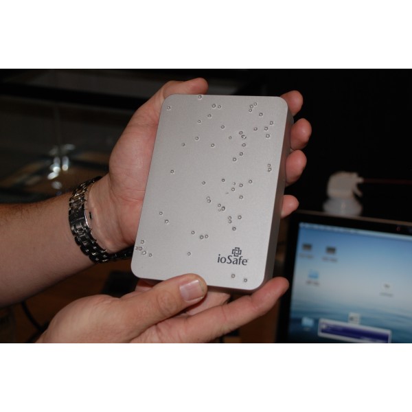 Image of TITANIUM ioSafe Rugged Portable SSD + 1 Year DRS |  300GB, USB 3.0