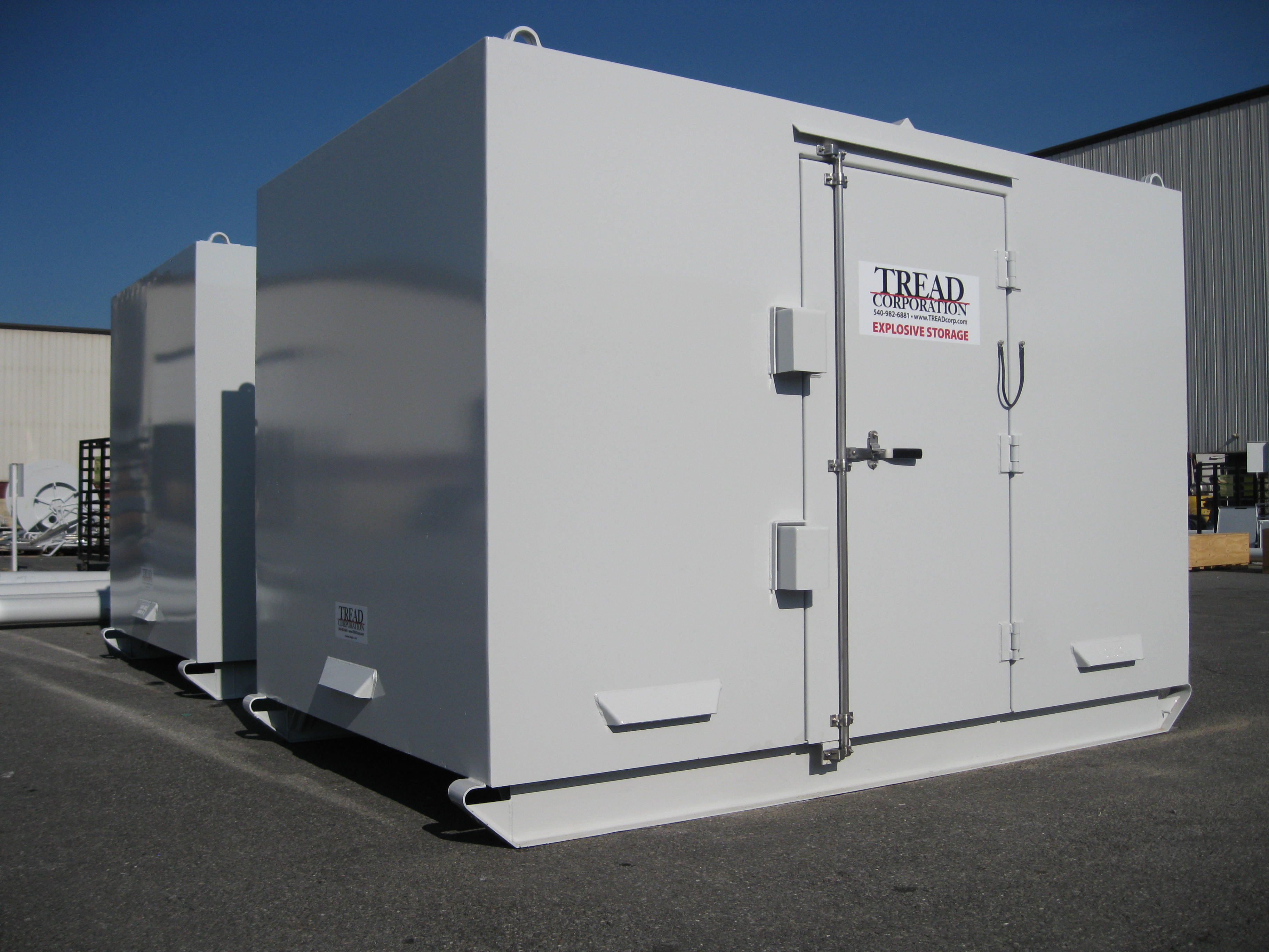 Image of Type 2 Outdoor Bullet Resistant Storage Magazine - T2-OUT-BR-132x84x84