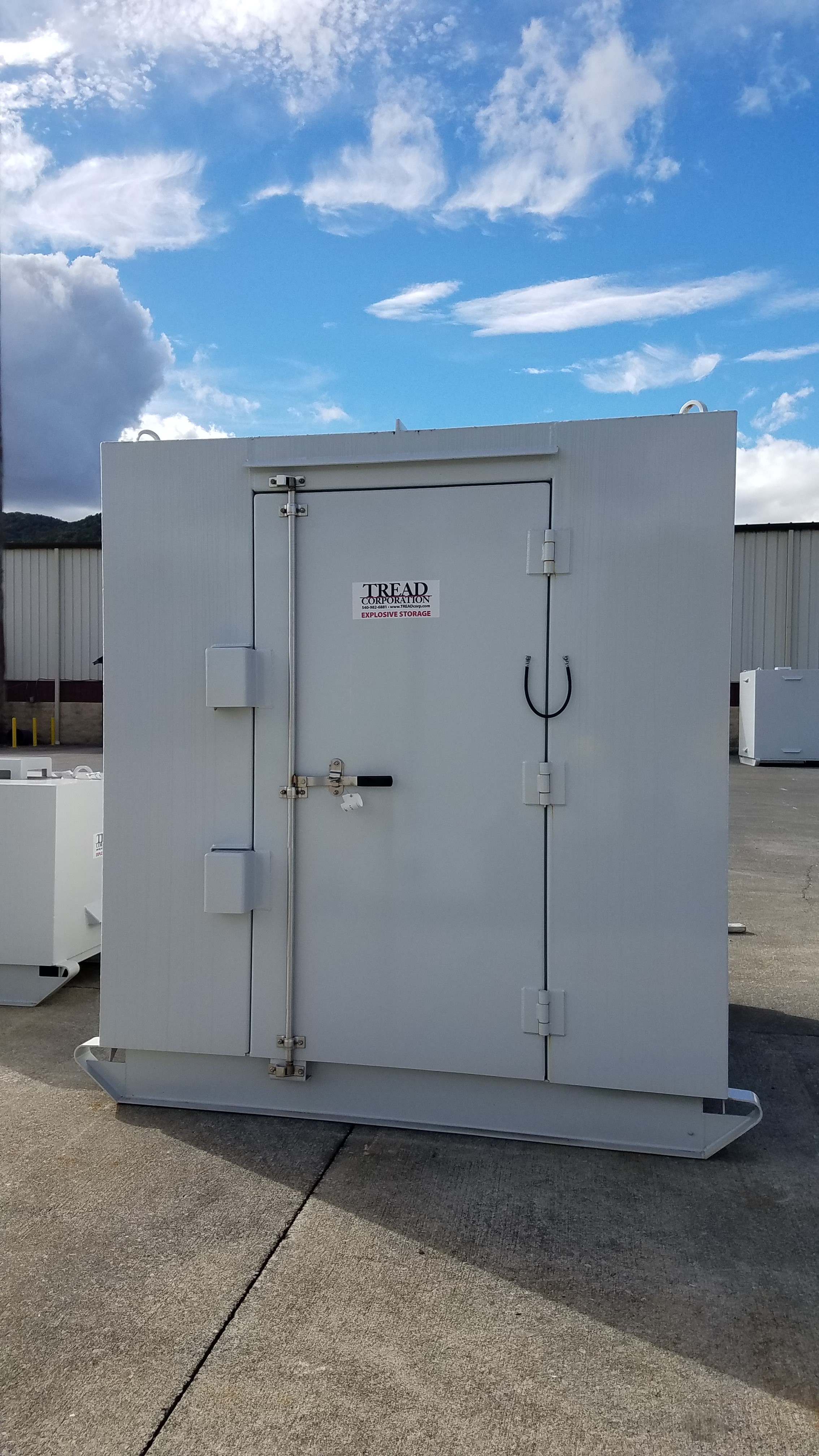 Image of Type 2 Outdoor Bullet Resistant Storage Magazine - T2-OUT-BR-84x84x84