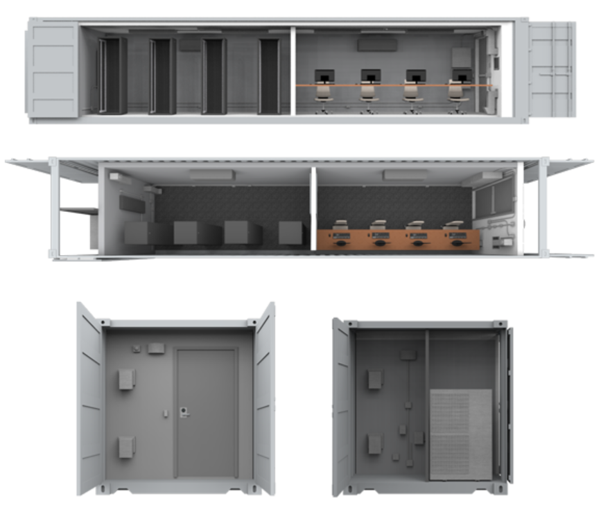 Image of X340 Server Room Rapid SCIF