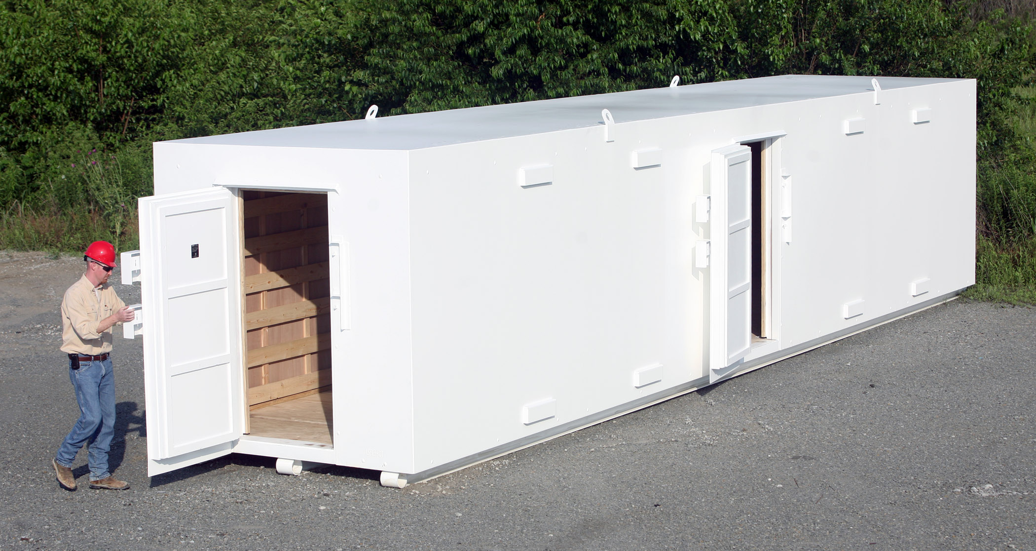 Image of Type 2 Outdoor Bullet Resistant Storage Magazine - 40x8x8-T2-OUT