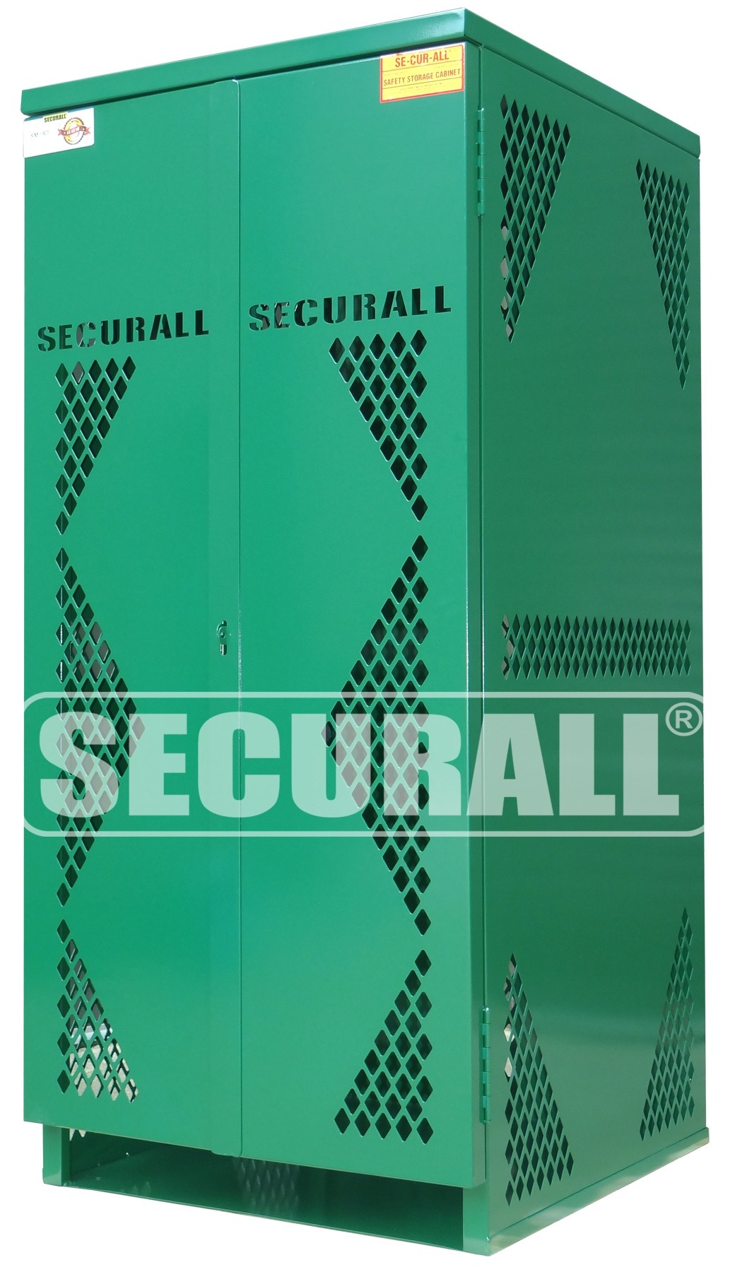 Image of OG20S-Steel - LP/Oxygen Storage Cabinet - 10-20 Cyl. Vertical Standard 2-Door